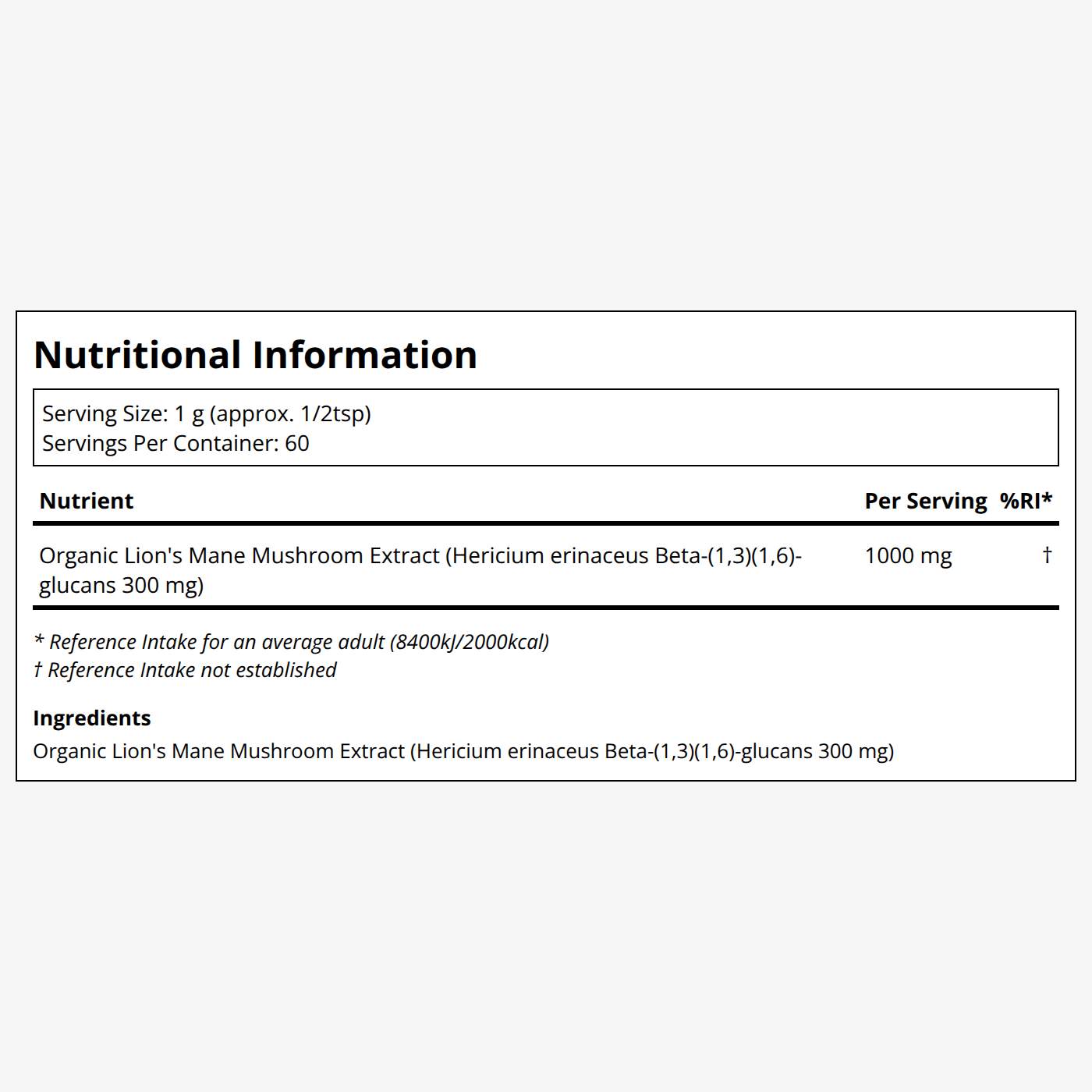 {"category":"Supplemental information Healf","compliant":"UK-Compliant","variant":"44844386189551"}
