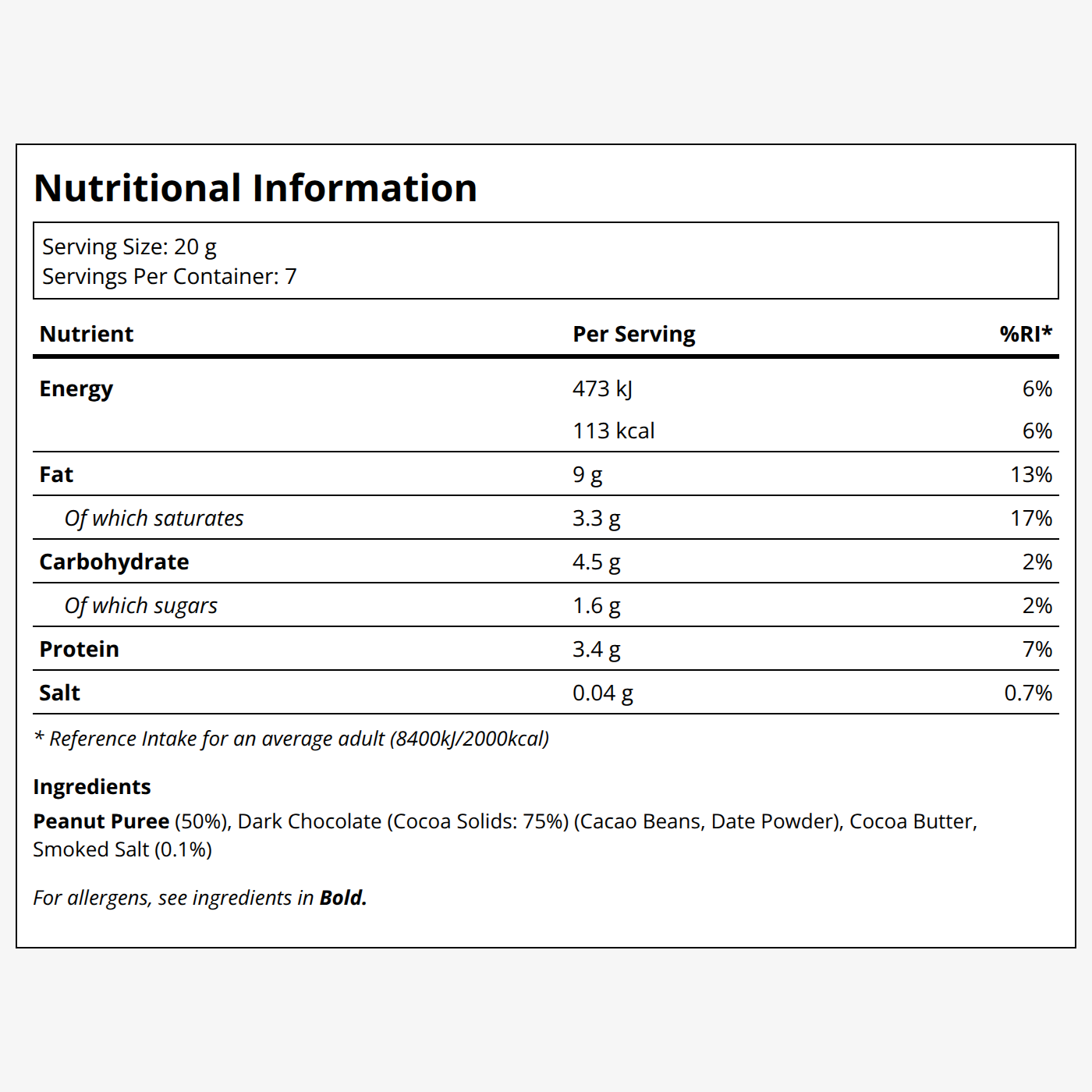 {"category":"Supplemental information Healf","compliant":"UK-Compliant","variant":"45327520891119"}