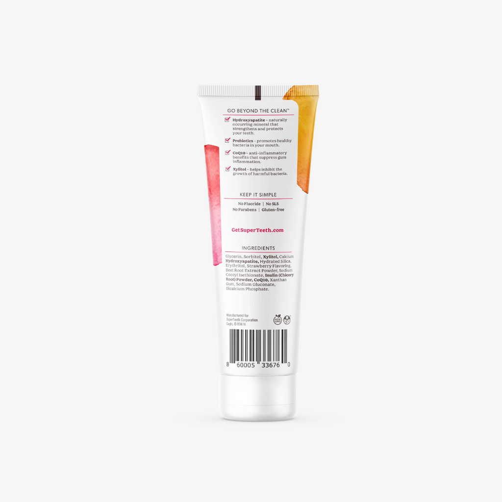 Prebiotic Mineral Toothpaste - Strawberry