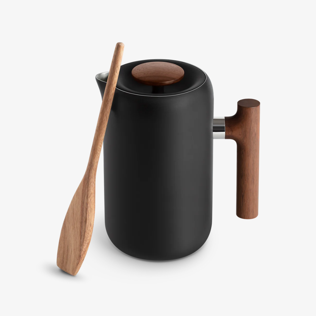 Clara French Press - Walnut Handle