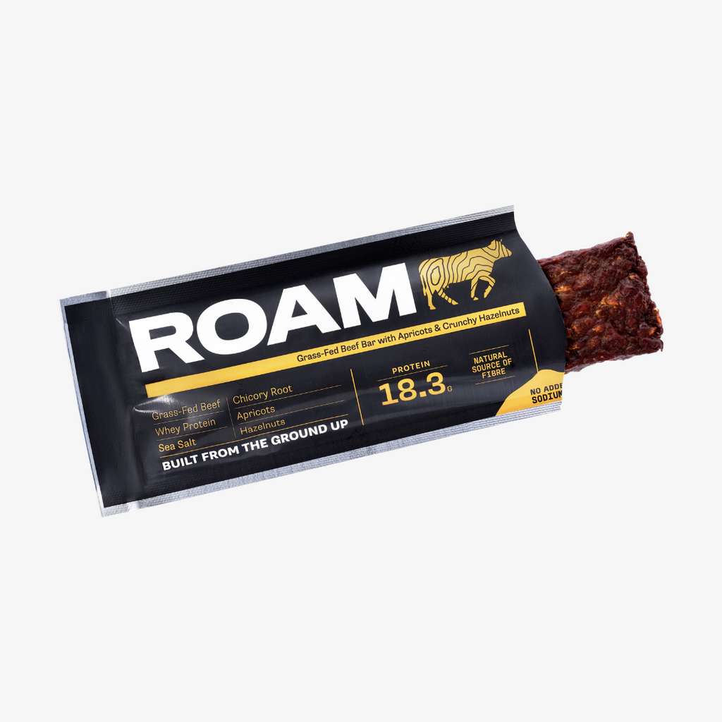 Grass-Fed Beef Bar - Apricot & Hazelnut