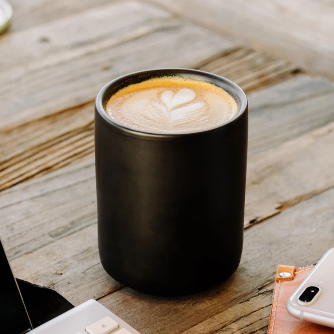 Monty Latte Cup - Black