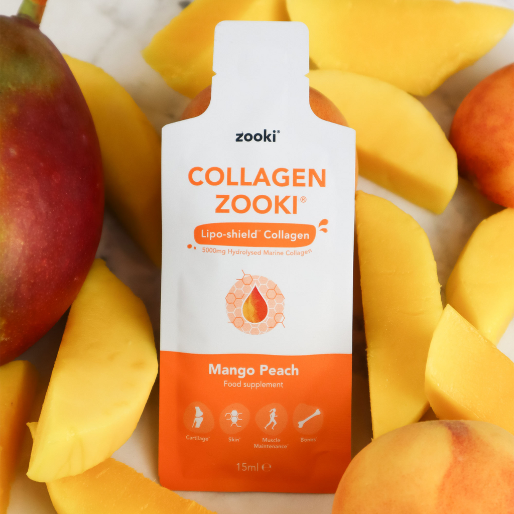 Marine Collagen 5,000mg, Mango Peach Flavour