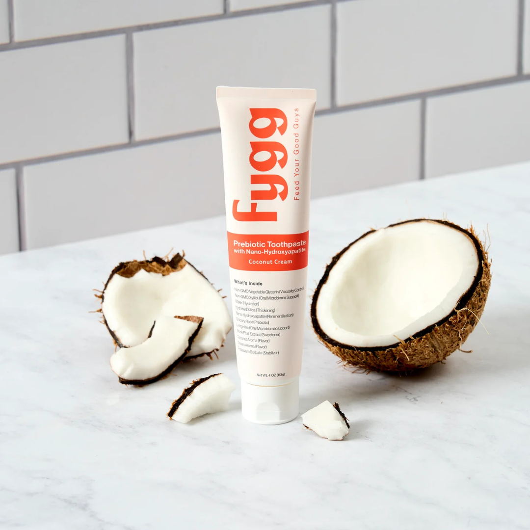 Nano-Hydroxyapatite Toothpaste with Prebiotics - Coconut Cream