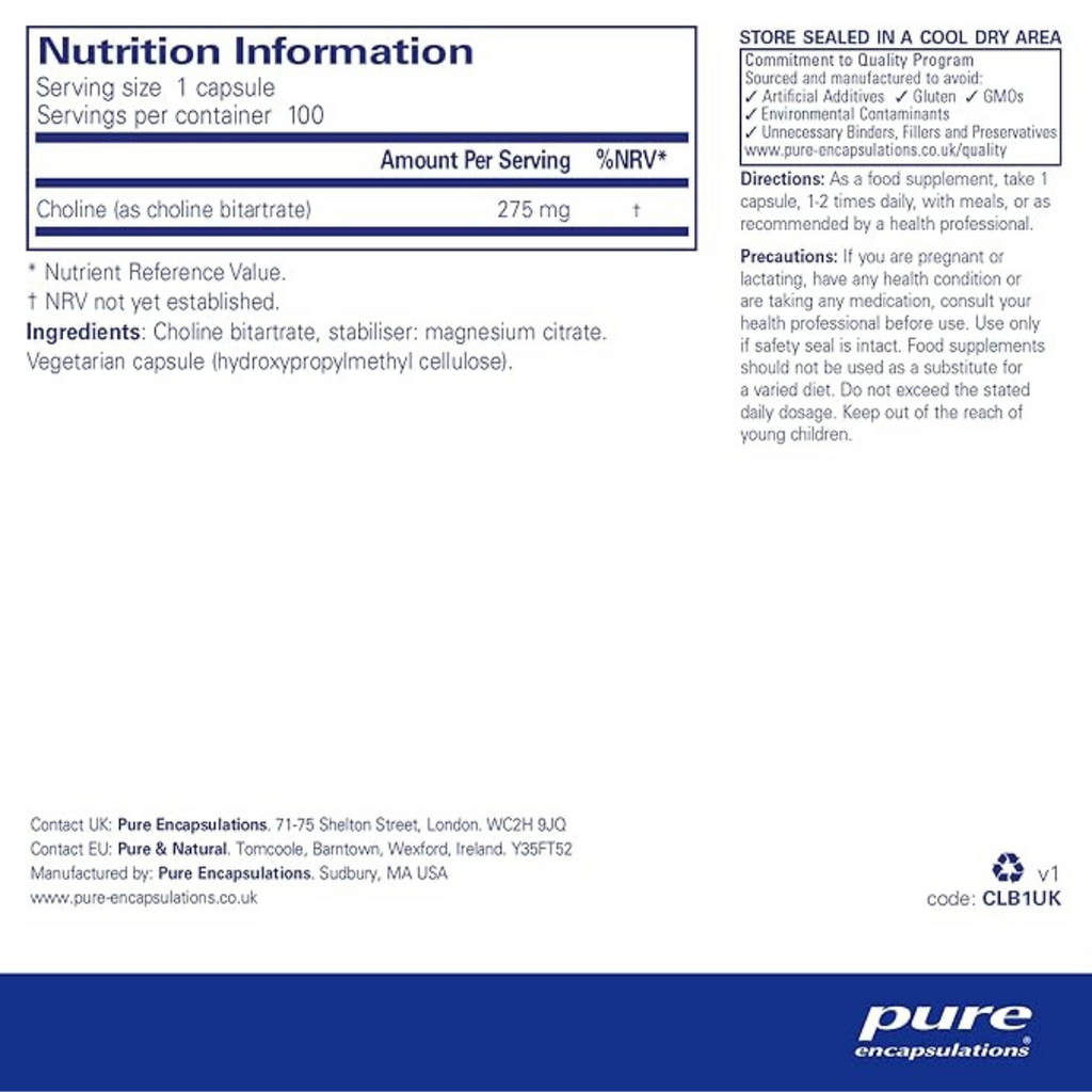 Choline (bitartrate)