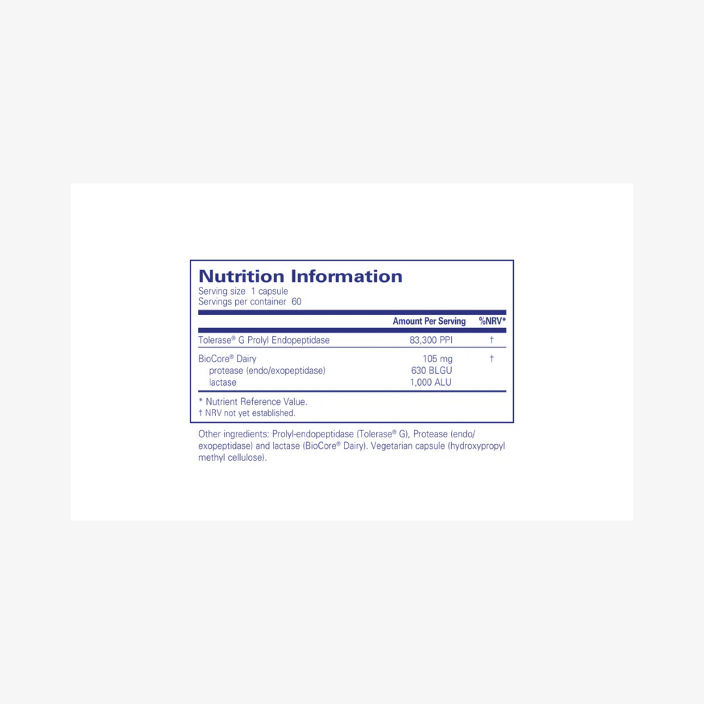 Gluten Dairy Enzymes