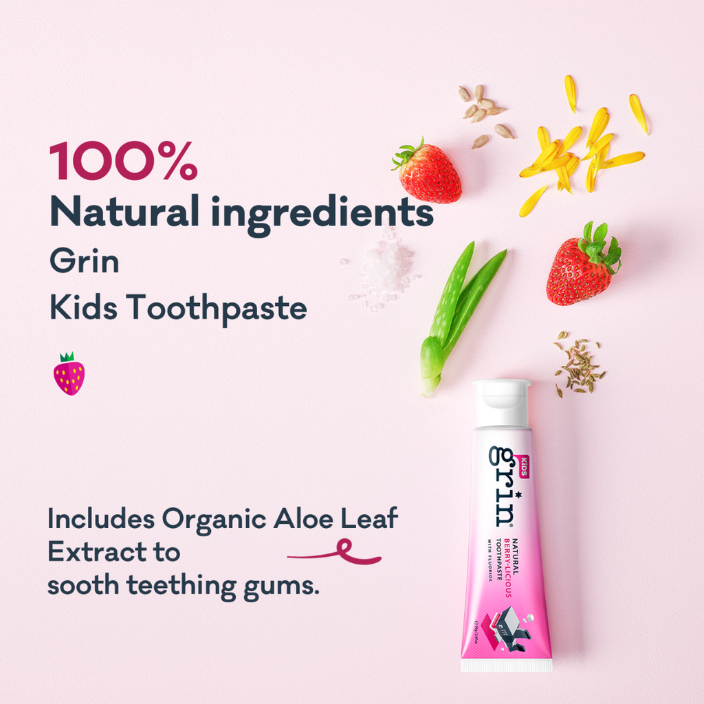 Kids Berry-licious with Fluoride Natural Toothpaste