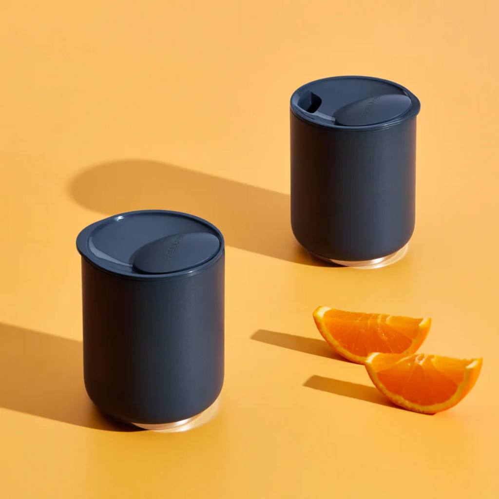 Rocky Lowball Tumbler - Stone Blue