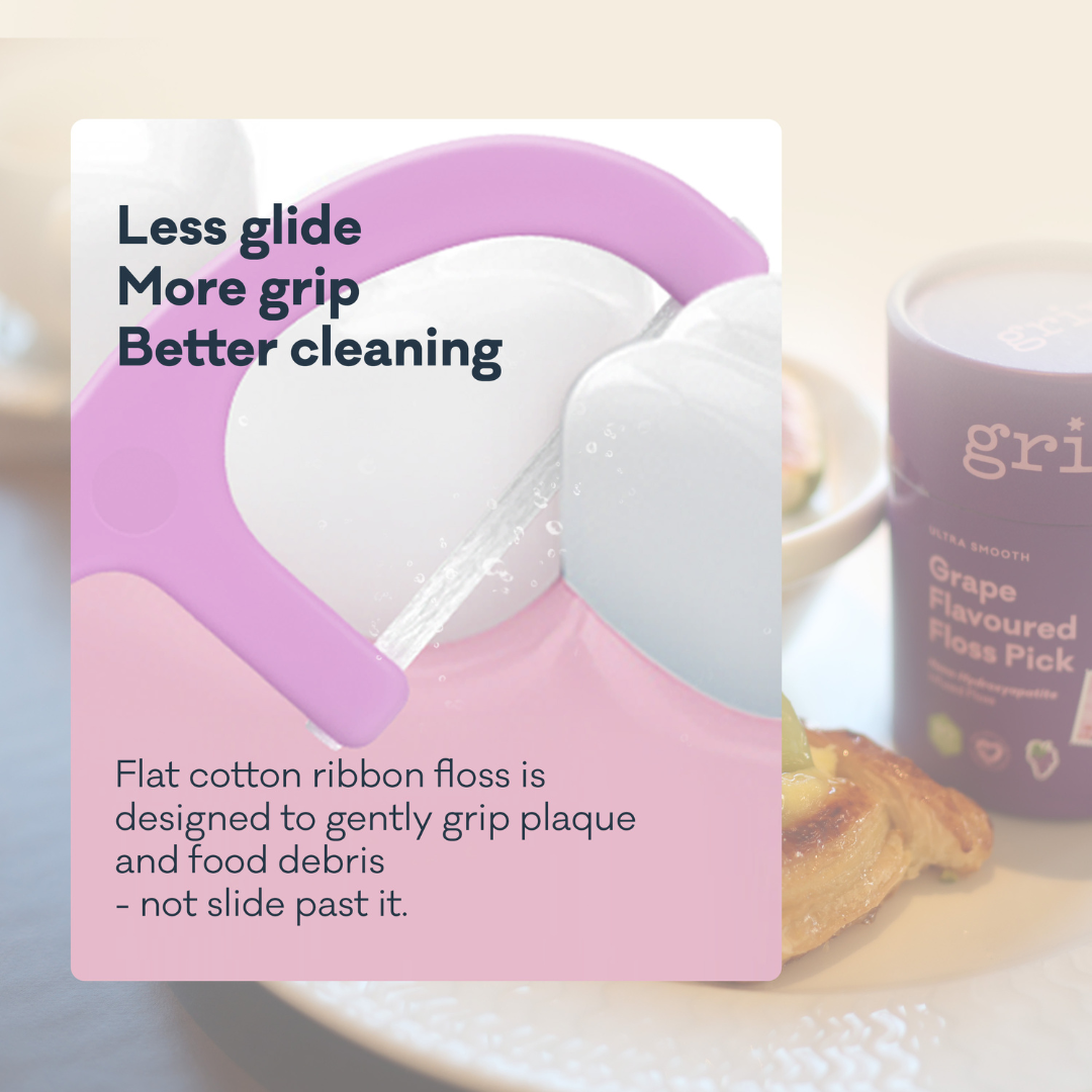 Ultra Smooth N-HA Infused Floss Picks Canister - Grape