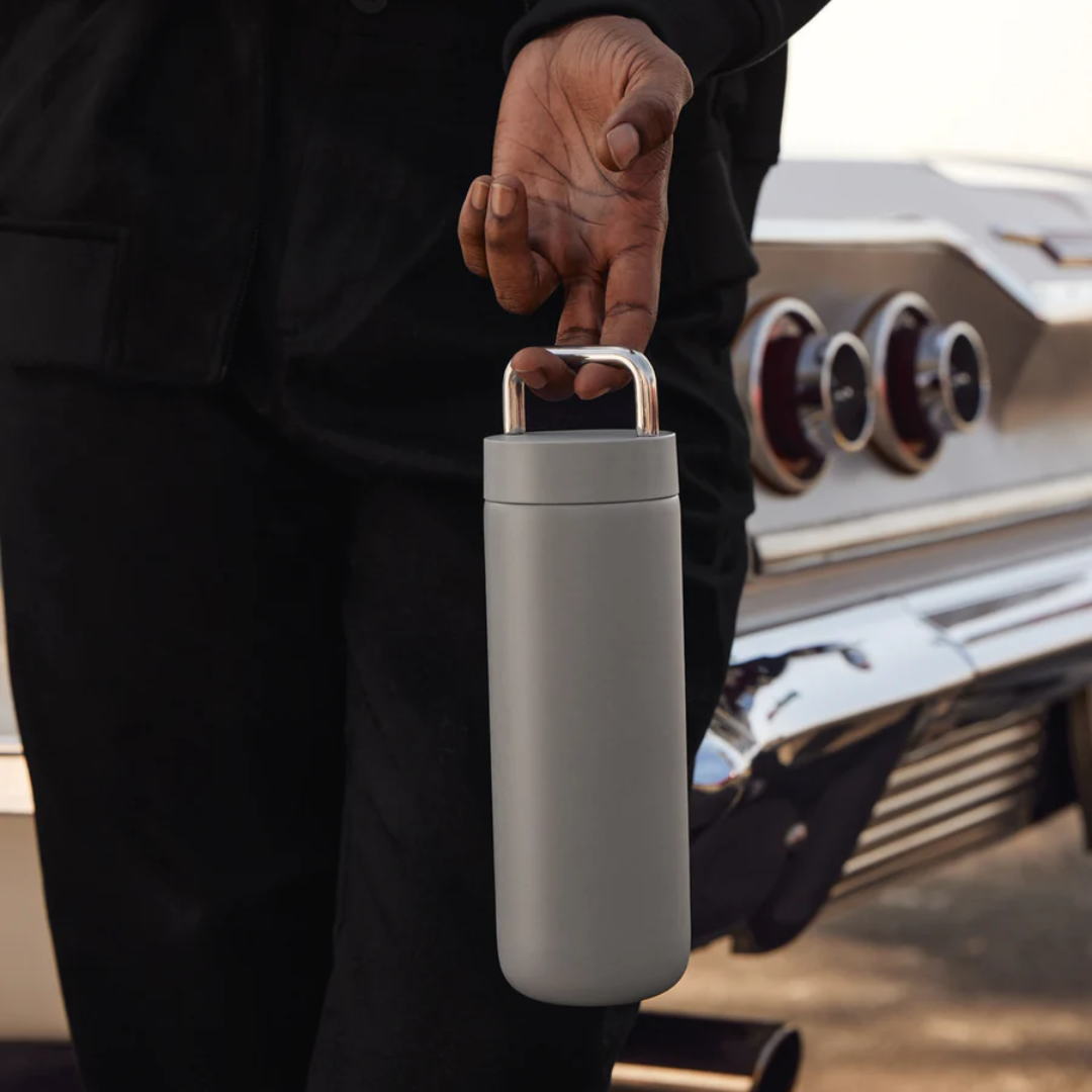 Carter Carry Water Bottle - Matte Grey