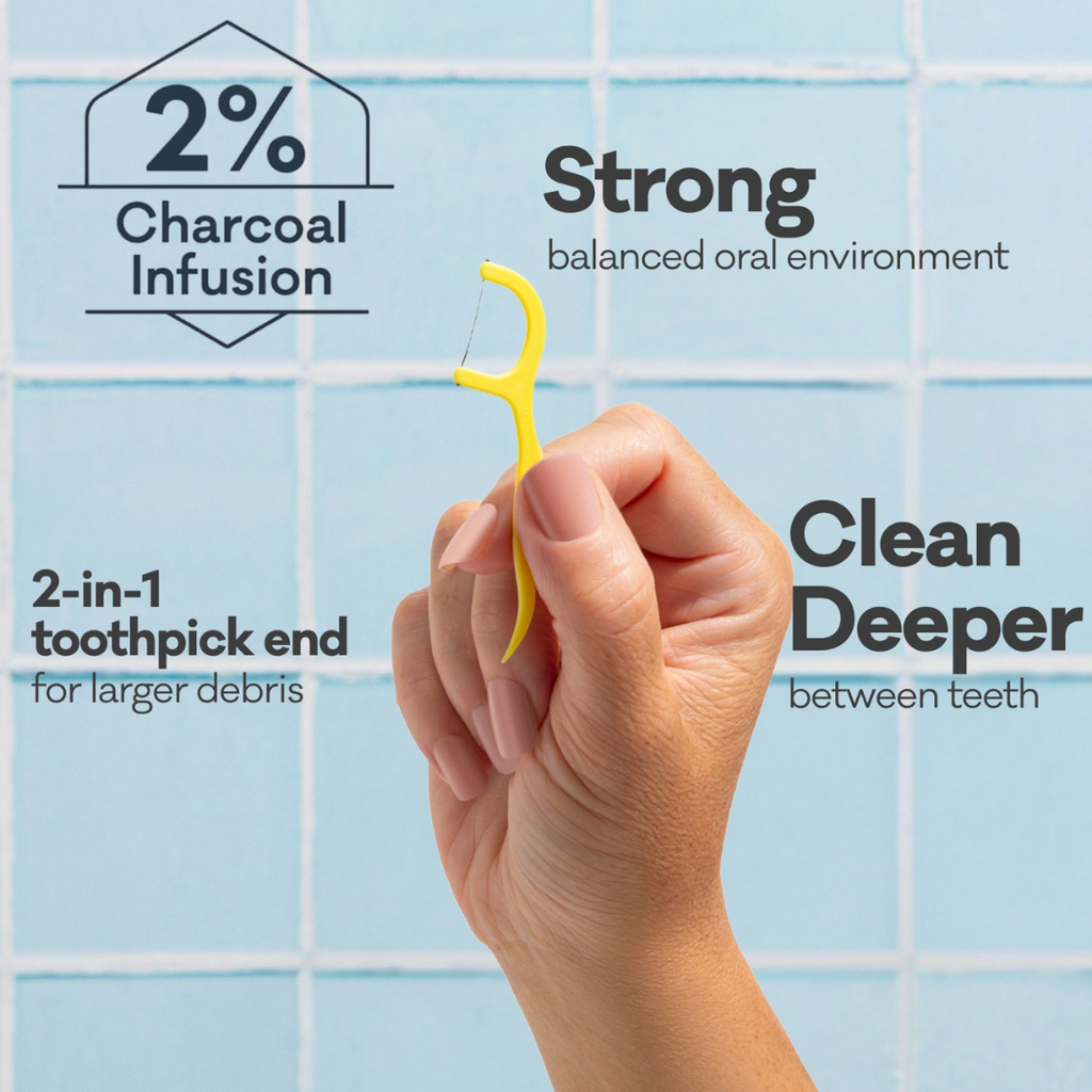 Ultra Clean Adults Floss Picks Canister