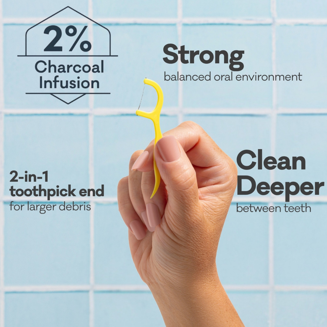 Ultra Clean Adults Floss Picks Canister
