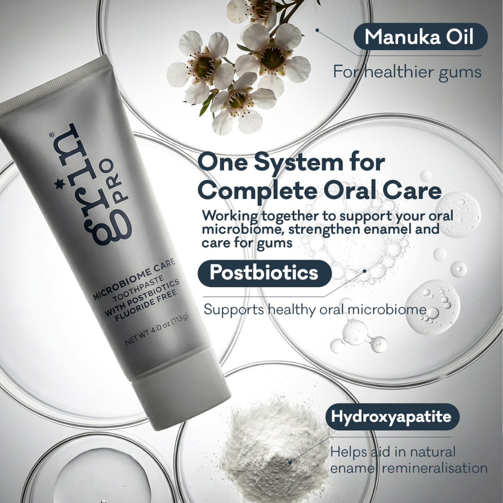 Pro Microbiome Care Toothpaste with Postbiotics and HA