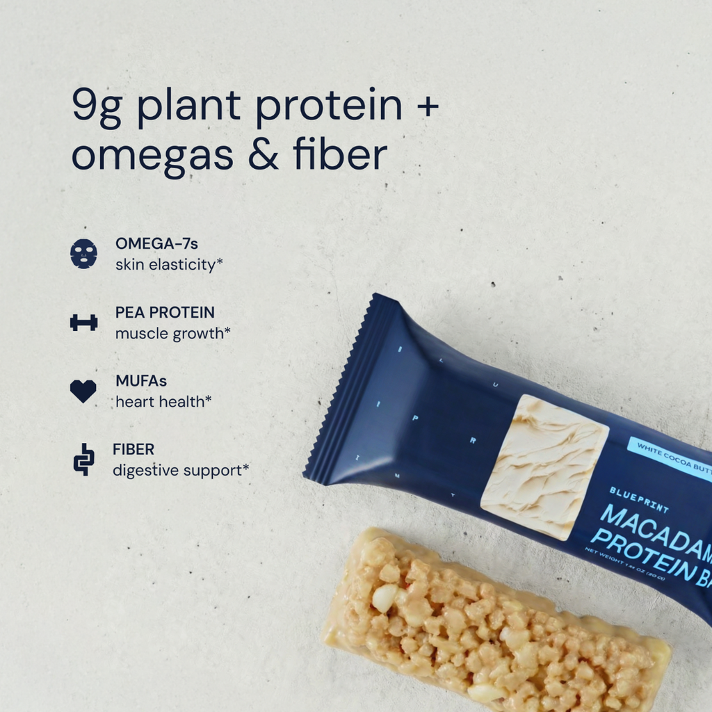 Macadamia Protein Bar - White Cocoa Butter
