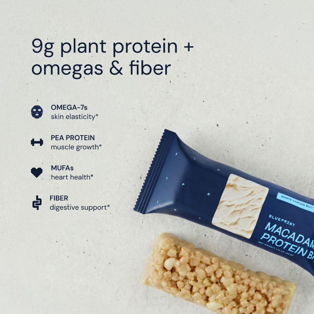 Macadamia Protein Bar - White Cocoa Butter