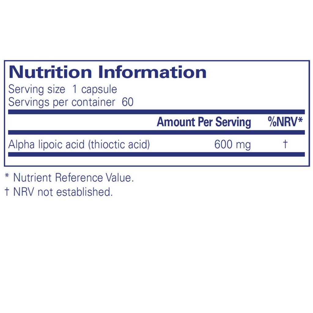 Alpha Lipoic Acid 600 mg