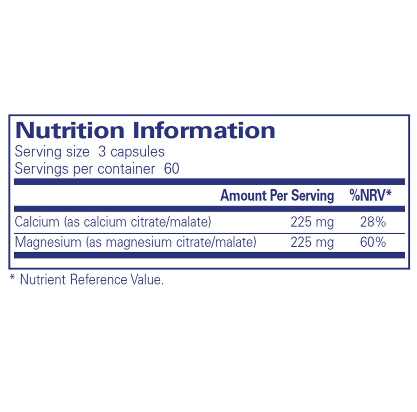 Calcium Magnesium (citrate/malate)