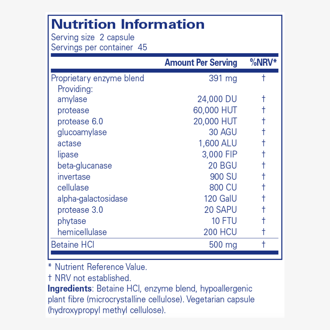 Digestive Enzymes Ultra with Betaine HCl