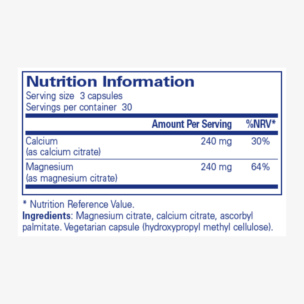 Calcium Magnesium (citrate)