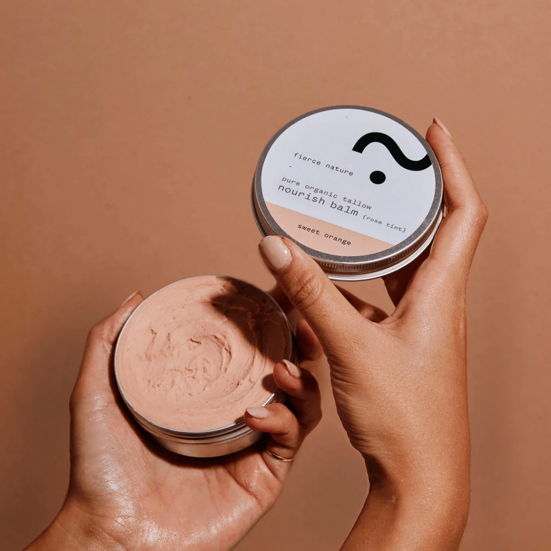 Pure Tallow Nourish Balm - Rose Tint