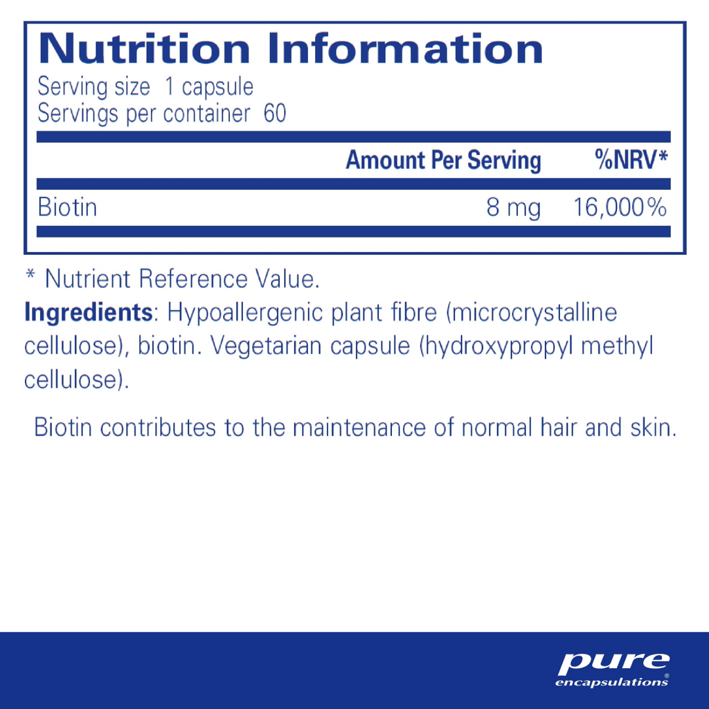Biotin 8 mg