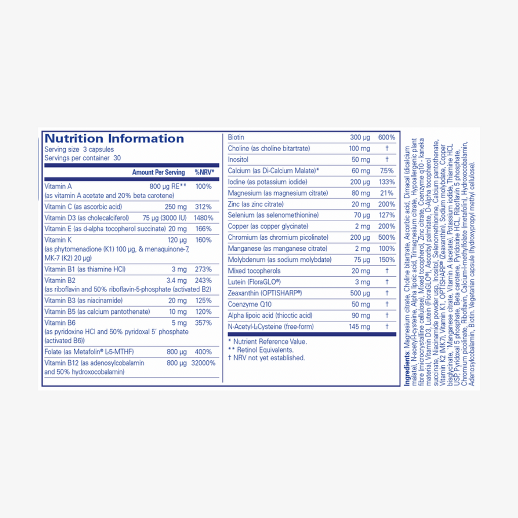 PureGenomics UltraMultivitamin