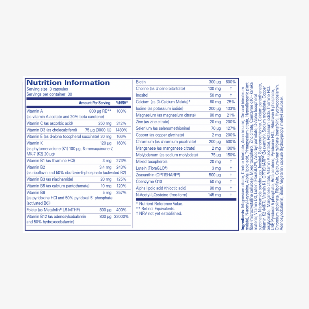 PureGenomics UltraMultivitamin