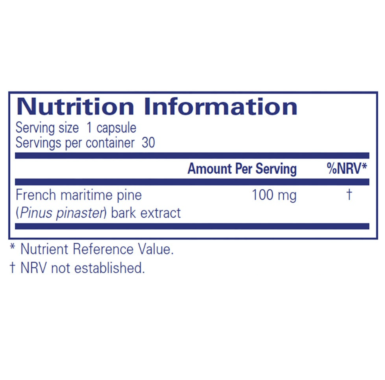 Pycnogenol 100mg