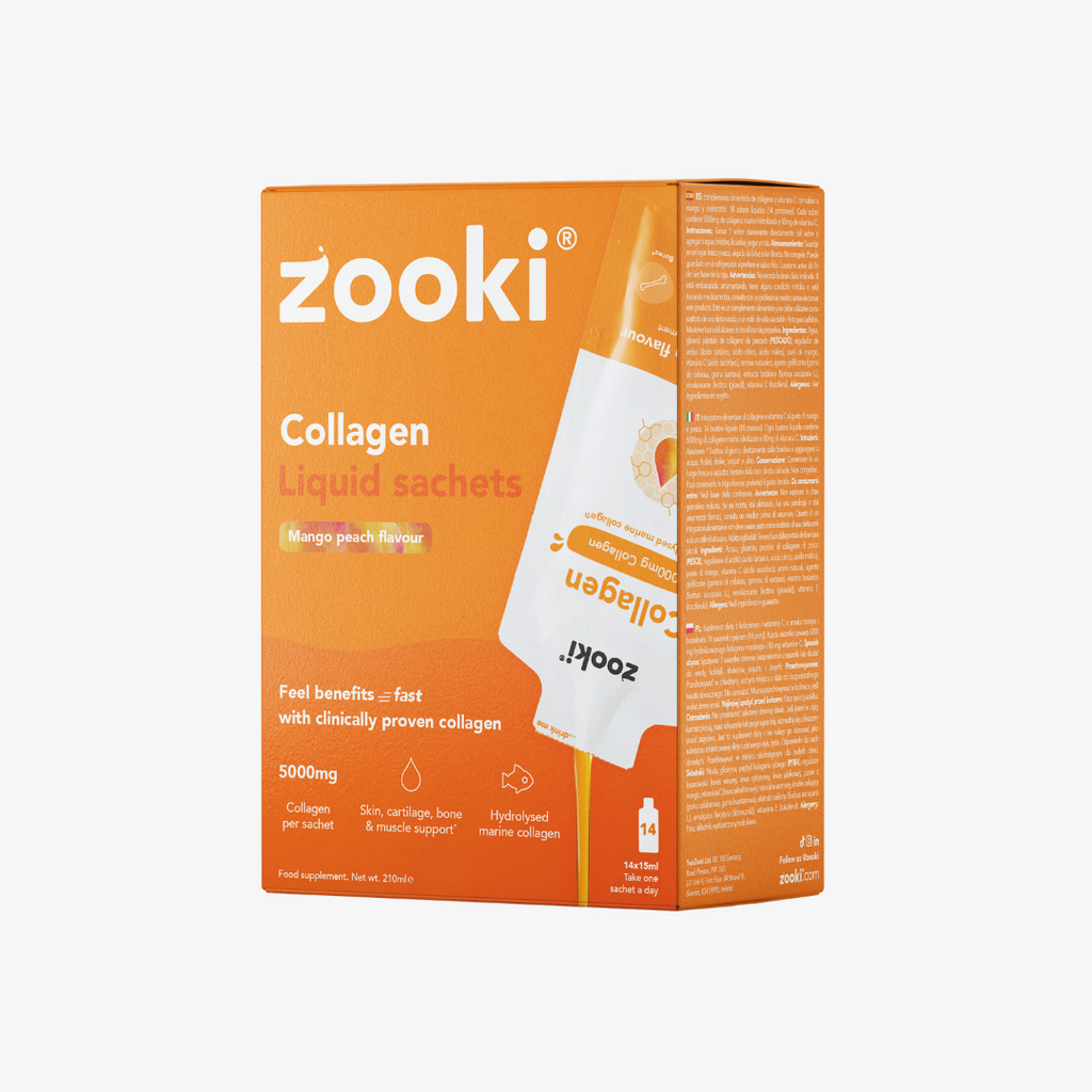 Marine Collagen 5,000mg, Mango Peach Flavour