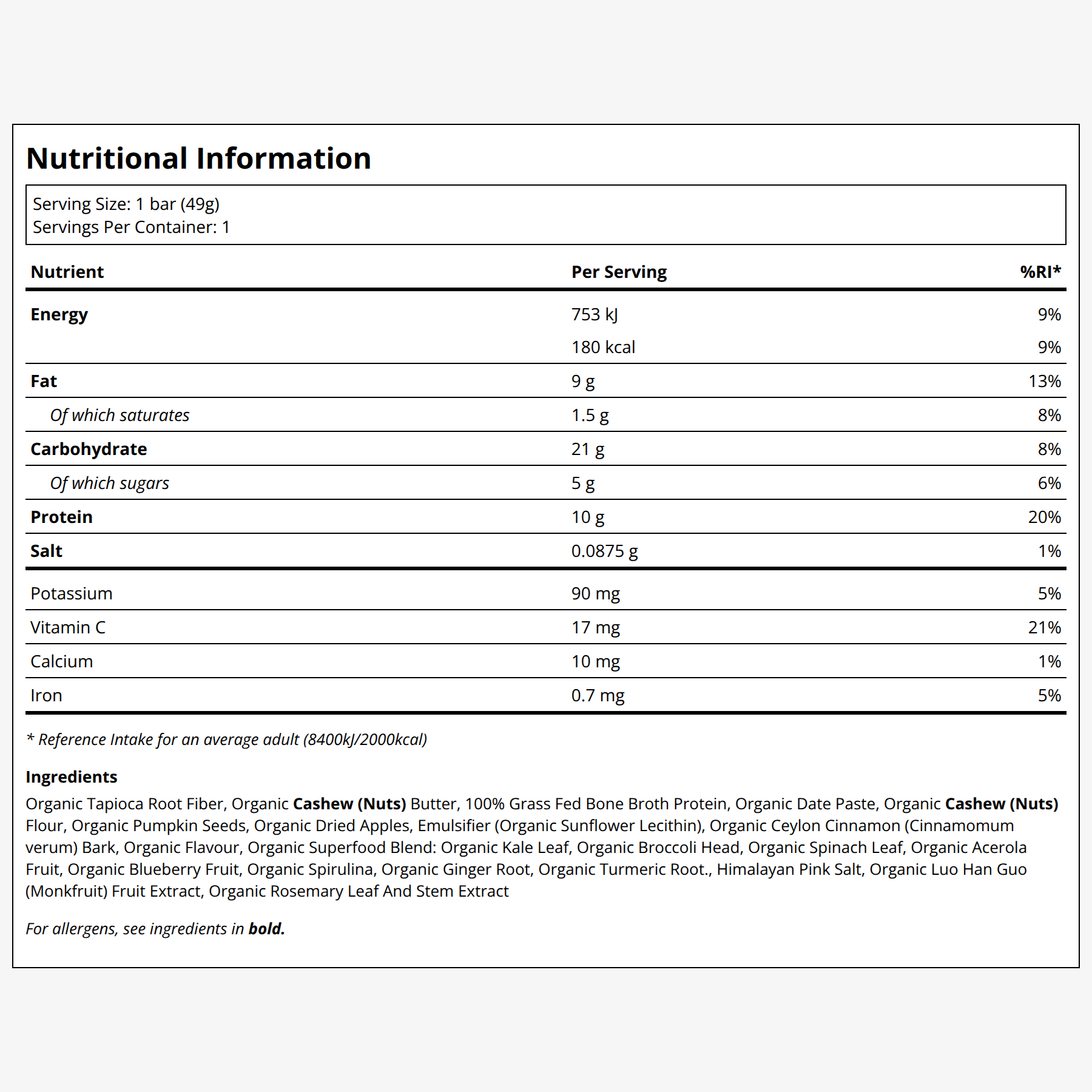 {"category":"Supplemental information Healf","compliant":"UK-Compliant","variant":"46317122748655"}