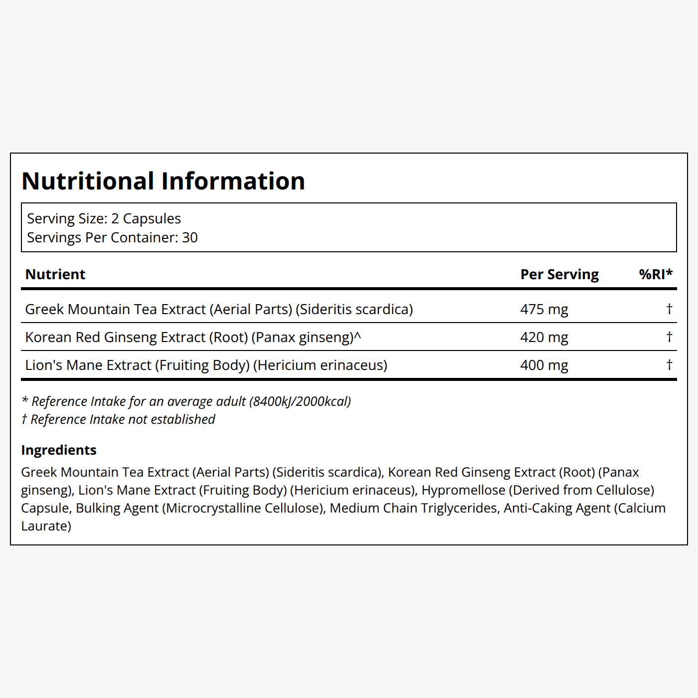 {"category":"Supplemental information Healf","compliant":"UK-Compliant","variant":"46296399380719"}