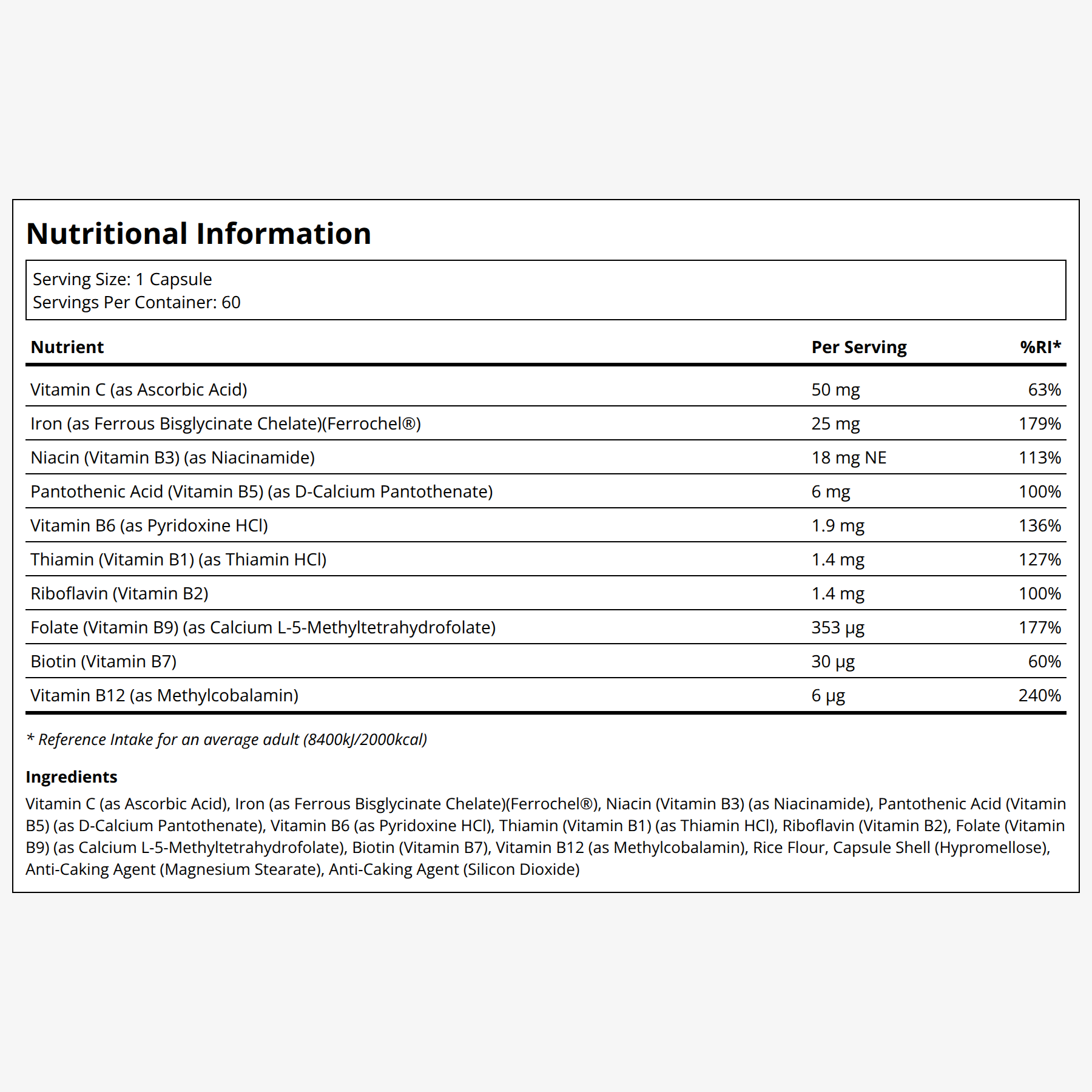 {"category":"Supplemental information Healf","compliant":"UK-Compliant","variant":"46601870835951"}