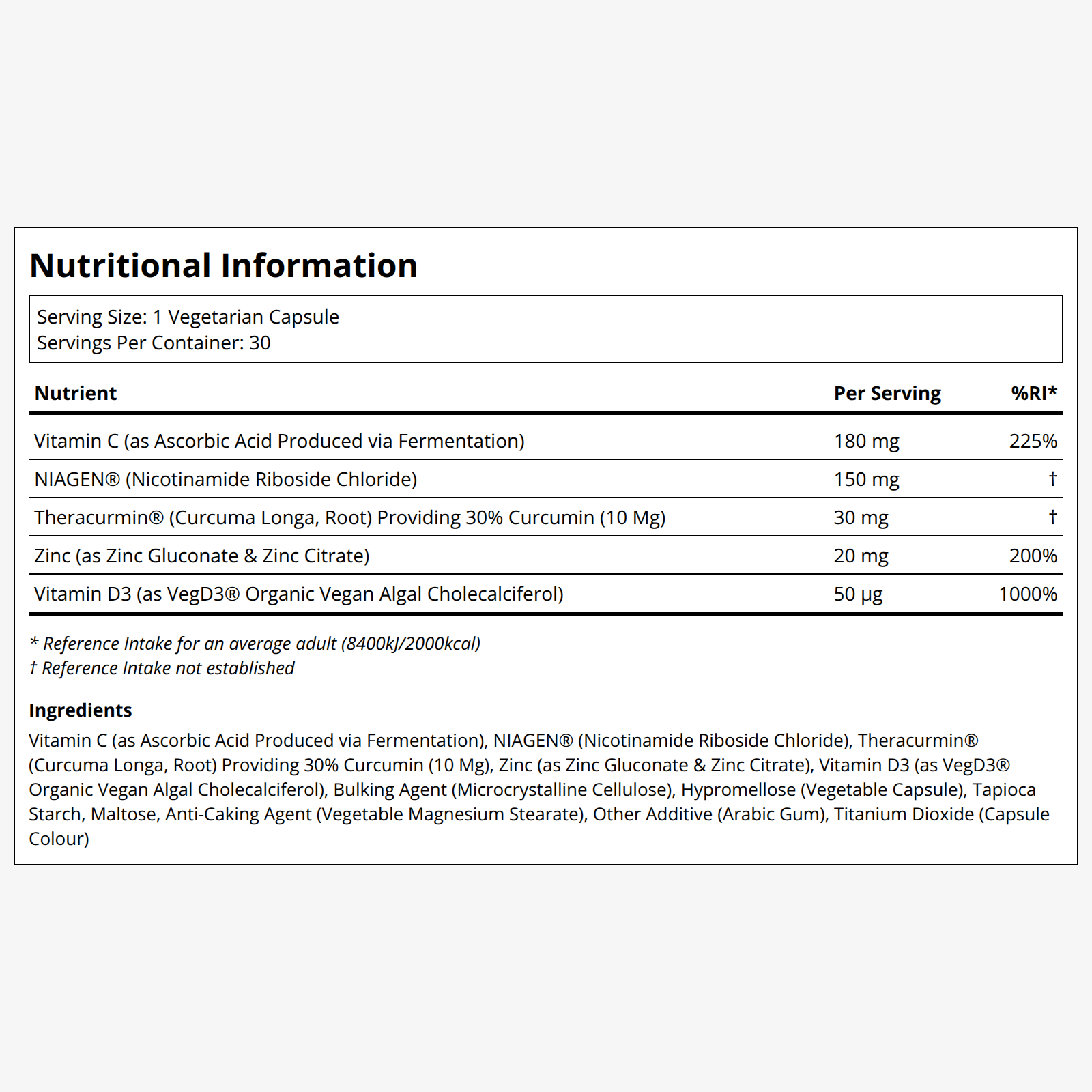 {"category":"Supplemental information Healf","compliant":"UK-Compliant","variant":"46301908402415"}