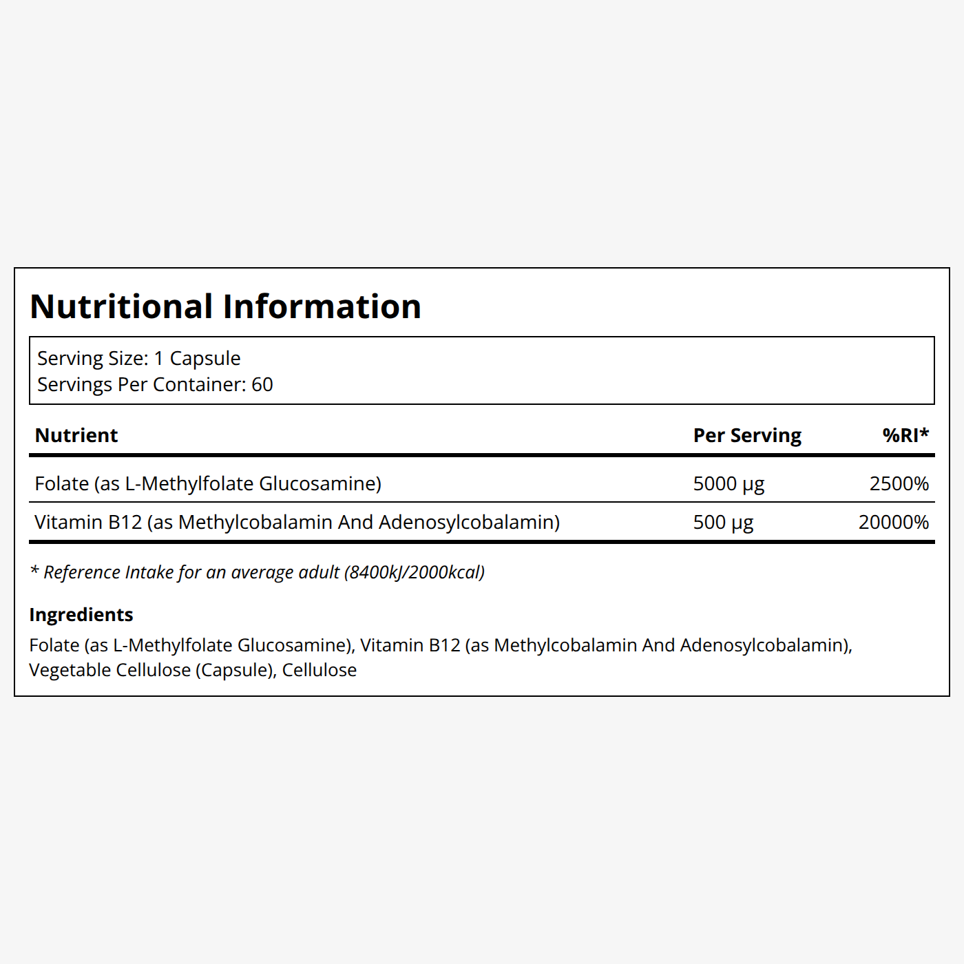 {"category":"Supplemental information Healf","compliant":"UK-Compliant","variant":"44577674952943"}