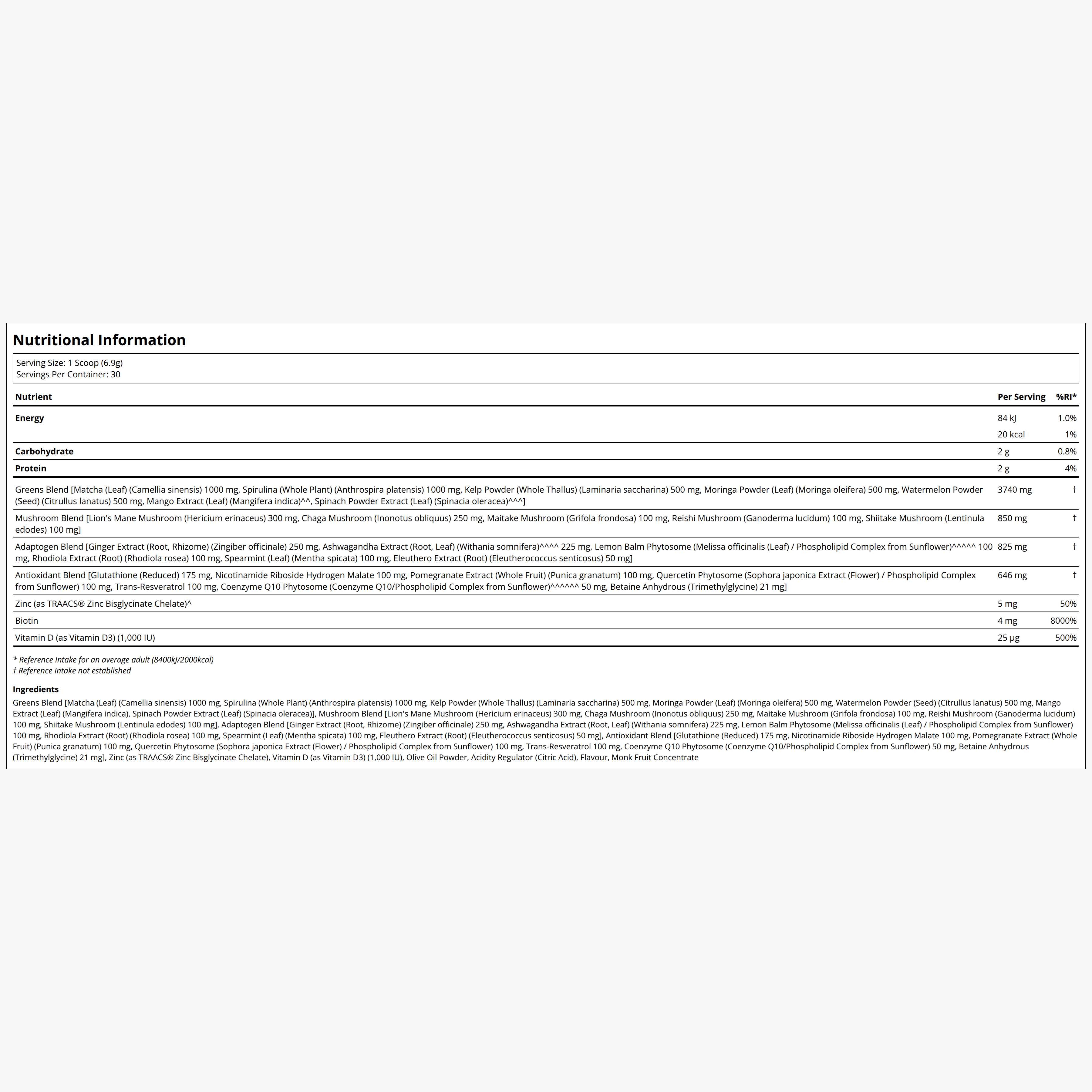 {"category":"Supplemental information Healf","compliant":"UK-Compliant","variant":"44026107986159"}
