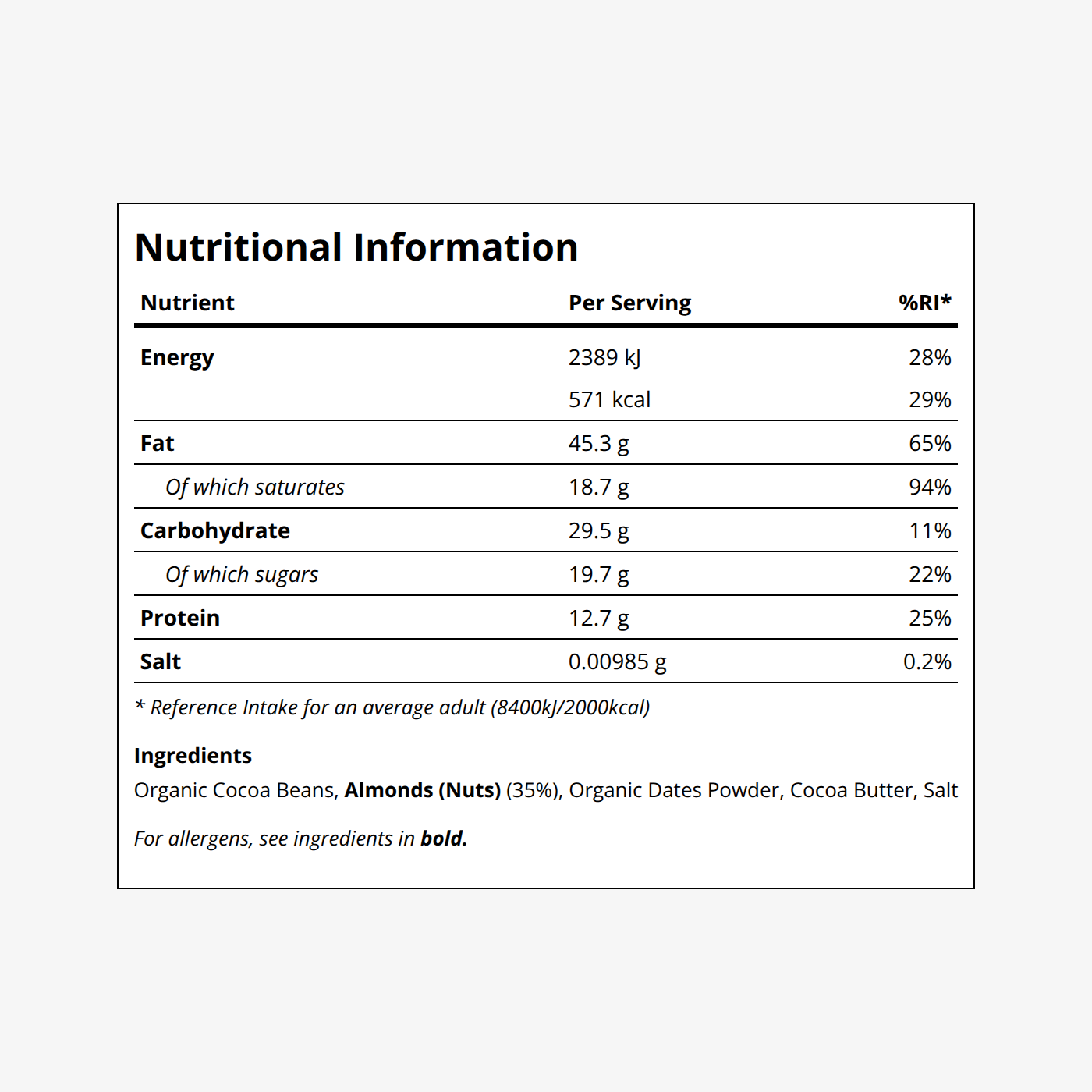 {"category":"Supplemental information Healf","compliant":"UK-Compliant","variant":"46676757446895"}
