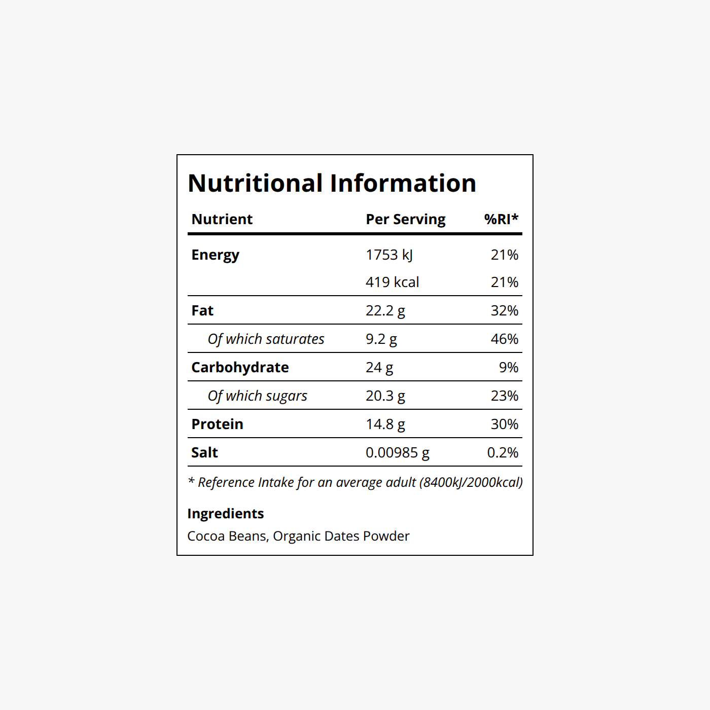 {"category":"Supplemental information Healf","compliant":"UK-Compliant","variant":"46676757250287"}