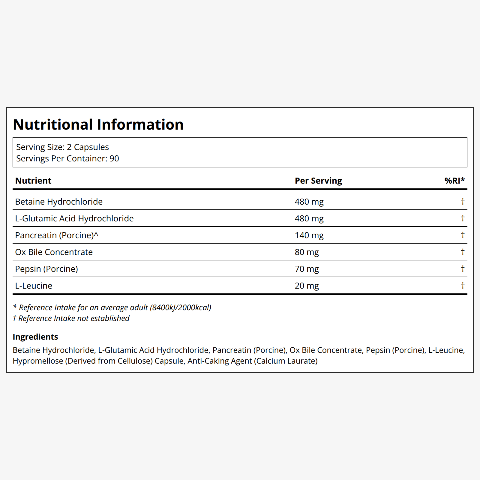 {"category":"Supplemental information Healf","compliant":"UK-Compliant","variant":"44106282926319"}
