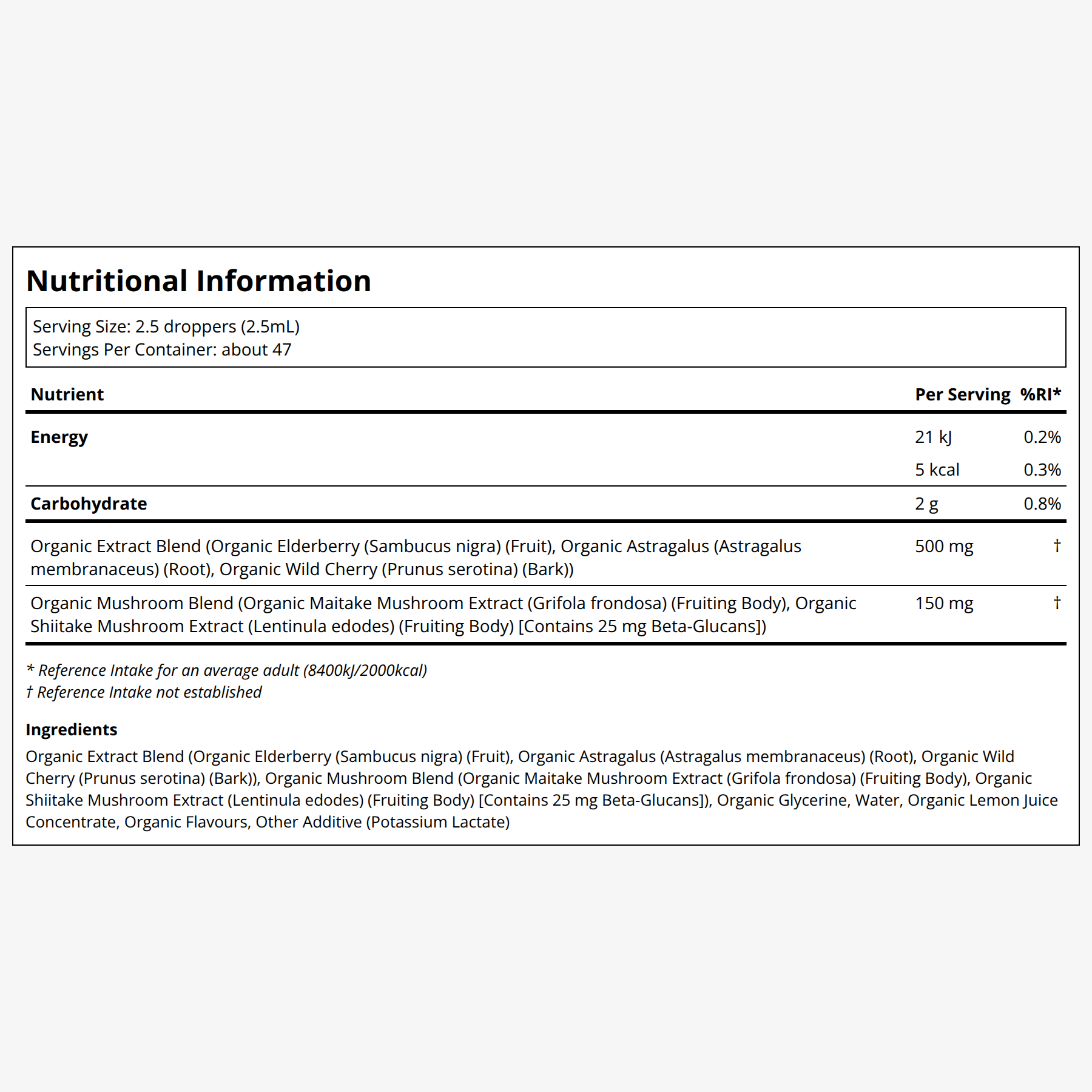 {"category":"Supplemental information Healf","compliant":"UK-Compliant","variant":"46517045526767"}